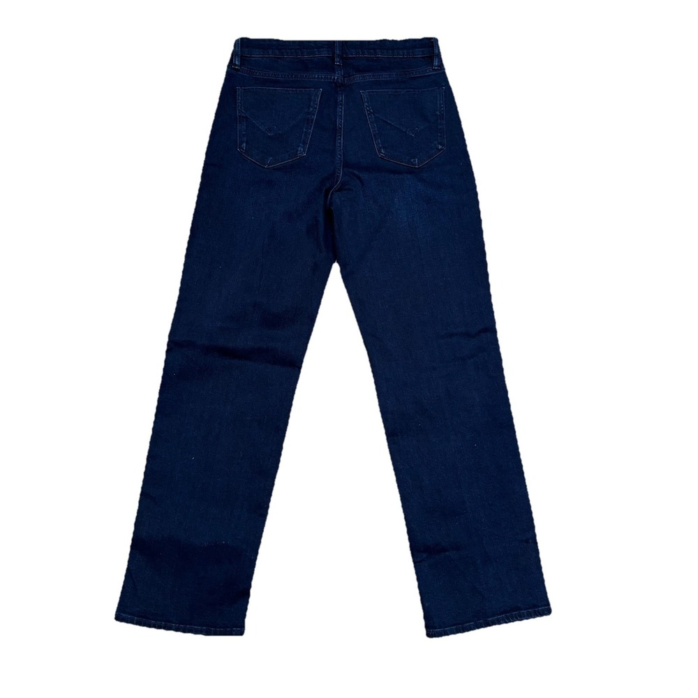 Hudson Jeans Straight Leg Mid Rise Denim Dark Wash Stretch Womens Size 8/30x29 - Picture 6 of 11